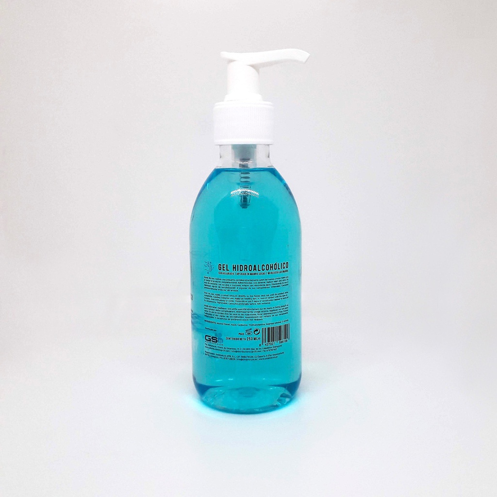 GEL HIDROALCÓHOLICO 250ML