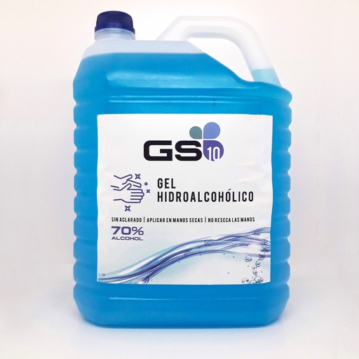 GEL HIDROALCOHOLICO 70% 5L