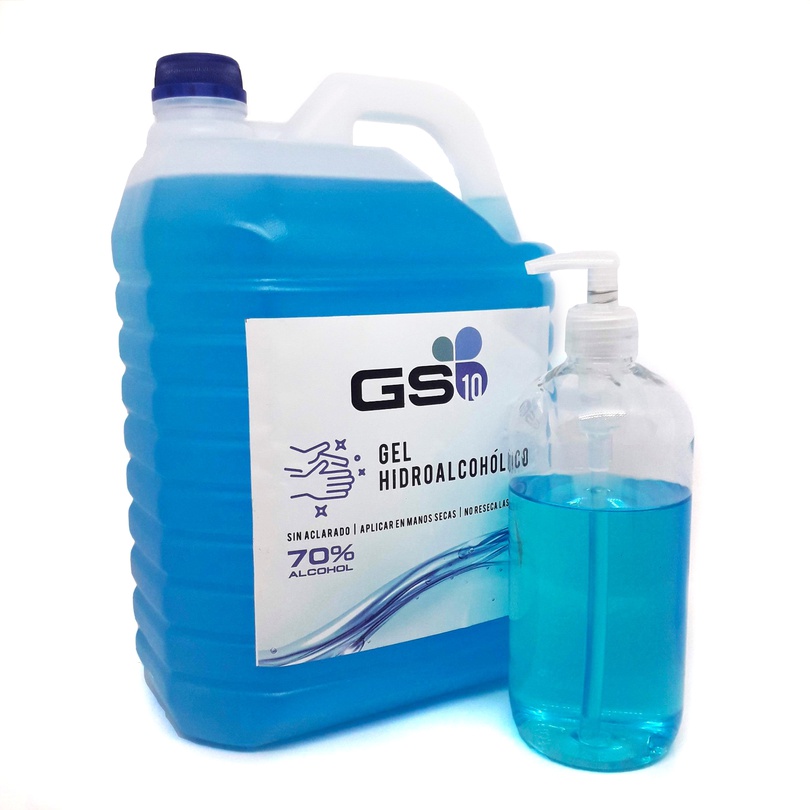 GEL HIDROALCOHOLICO 70% 5L